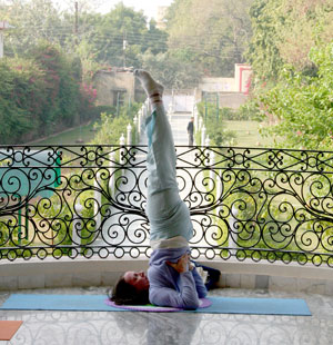 Woechentliche Yogakurse