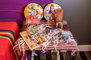 Der Altar im Hotel